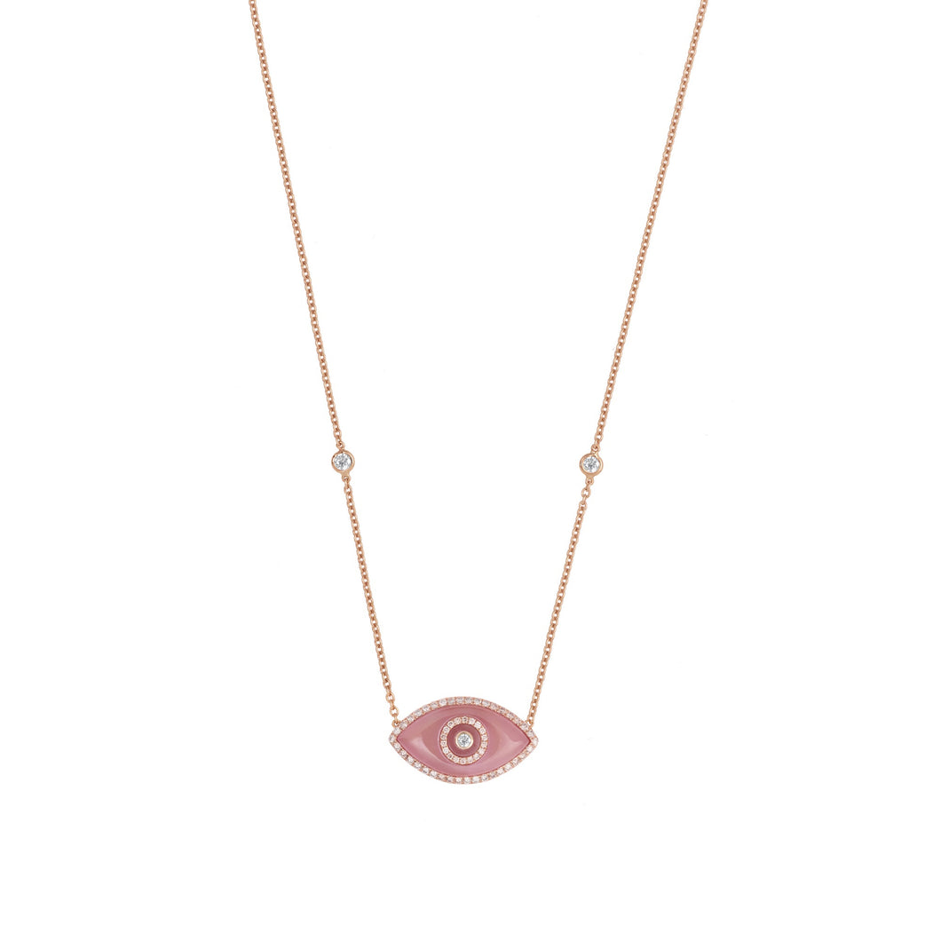 ENDZA NECKLACE PEACH JADE