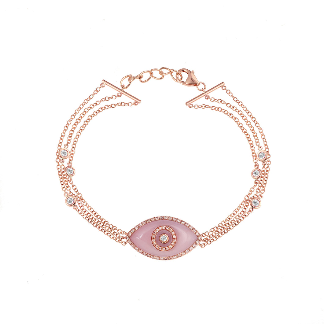 ENDZA BRACELET PINK OPAL