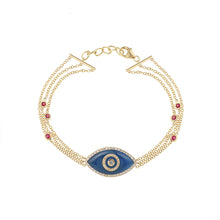 Load image into Gallery viewer, ENDZA BRACELET BLUE AGATE
