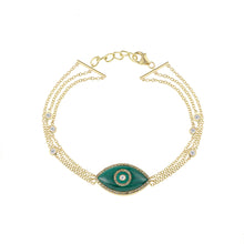 Load image into Gallery viewer, ENDZA BRACELET MALACHITE
