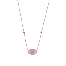 Load image into Gallery viewer, ENDZA NECKLACE PINK OPAL
