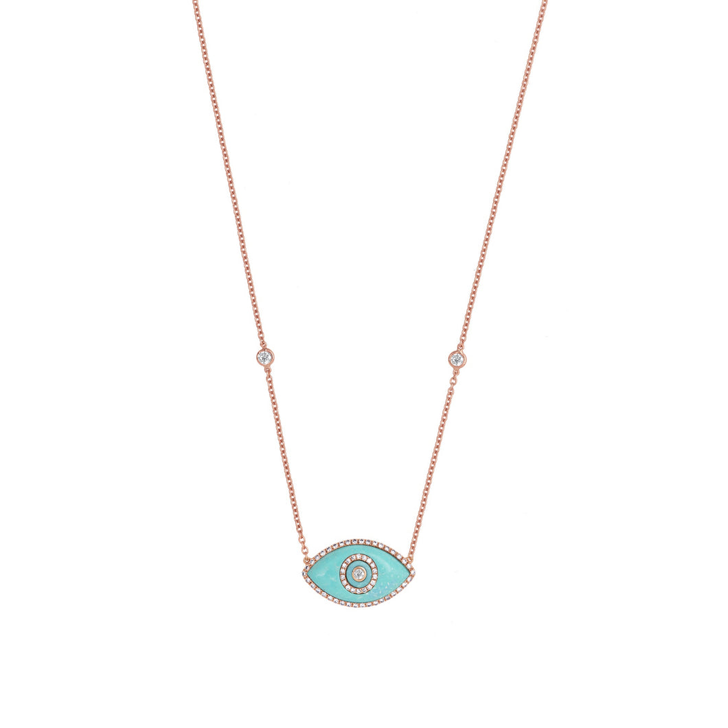ENDZA NECKLACE TURQUOISE