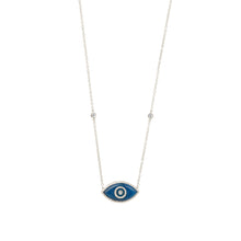 Load image into Gallery viewer, ENDZA NECKLACE BLUE AGATE
