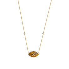 Load image into Gallery viewer, ENDZA NECKLACE TIGER EYE

