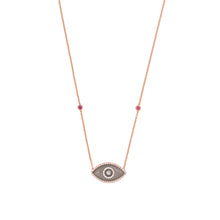 Load image into Gallery viewer, ENDZA NECKLACE MOONSTONE ROSE GOLD
