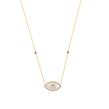 Load image into Gallery viewer, ENDZA NECKLACE MOTHER OF PEARL YELLOW GOLD
