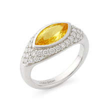 Load image into Gallery viewer, SONA RING - YELLOW SAPPHIRE
