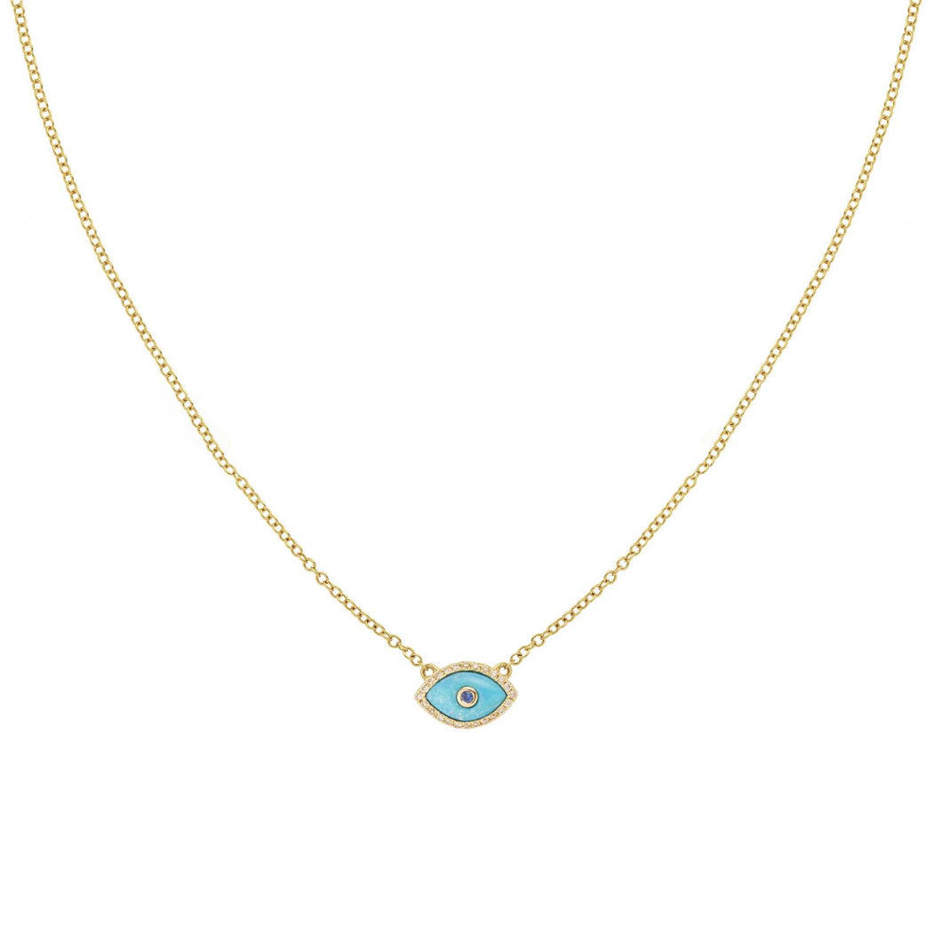 SALE ENDZA MINI NECKLACE TURQUOISE