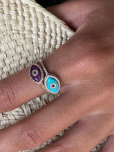 Load image into Gallery viewer, Endza Ring Turquoise White Gold
