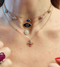 Load image into Gallery viewer, ENDZA NECKLACE BLACK ONYX ROSE GOLD
